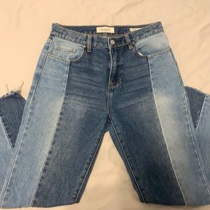 Pacsun two toned jeans